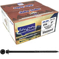 Jake Sales #14 X 5 Heavy Duty Black Timber/Log/Landscaping Wood Screws - Exterior Coated Heavy Duty Screws. 1 x Full Box - 600 Screws