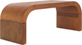 SAFAVIEH Home Collection Liasonya Natural Brown Curved Coffee Table