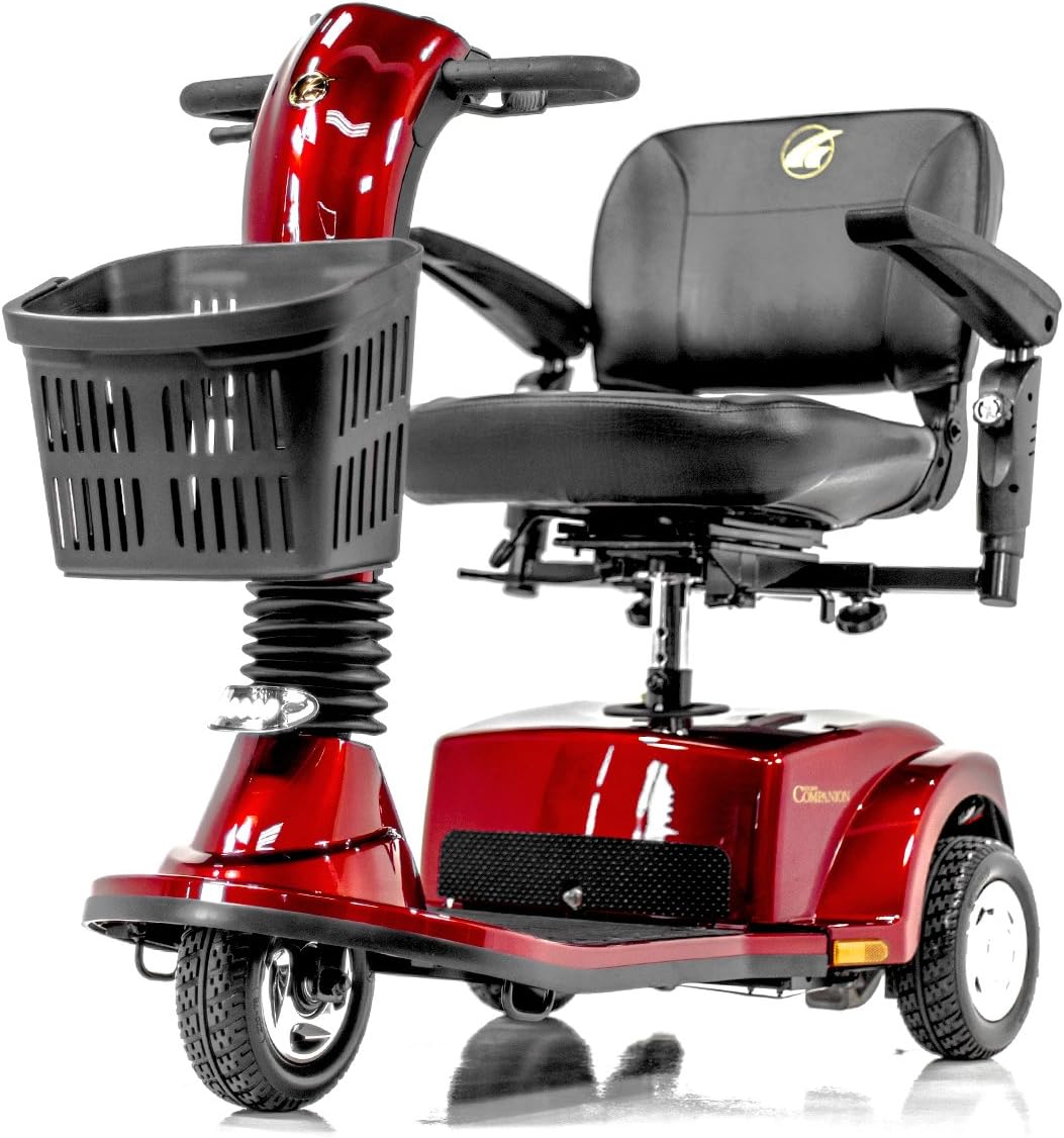 Golden Technologies Companion GC240 Golden Technologies 3-Wheel Midsize Scooter Red