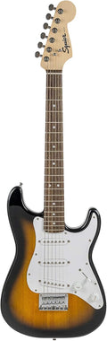 Fender Squier 3/4 Size Kids Mini Stratocaster Electric Guitar - Brown Sunburst
