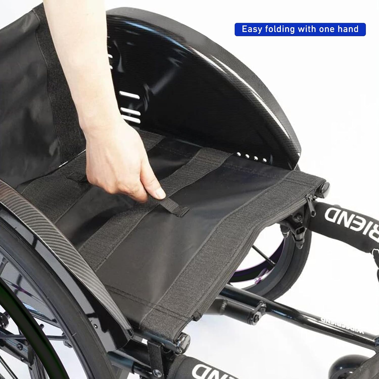 Light Wheelchair,Folding Wheelchair For Adults,Lightweight Foldable Wheelchair,Aluminum Alloy Wheelchair,Compact Wheelchair,Sports Folding Transport Wheelchair,All - Terrain Wheelchair(Size:38cm/15in,