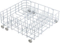 Allstare WD28X31819 WD28X10284 Dishwasher Lower Rack Replacement Parts for GE Dishwasher Parts Lower Dishrack Assembly with Wheels ADW1100N10WW GSD2100V55BB GE Dishwasher Bottom Rack