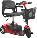VEVOR 2025 Upgraded 3 Wheel Folding Mobility Scooter for Adults & Seniors,Electric Powered Mobility Scooter & 12 Mile Long Range, All Terrain Travel Wheelchair with 9° Climbing, 265lb Capacity