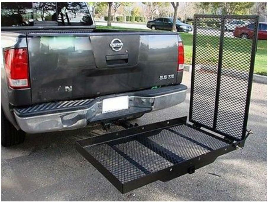 Mobility Carrier Wheelchair Scooter Rack Disability Medical Ramp Hitch Mount New