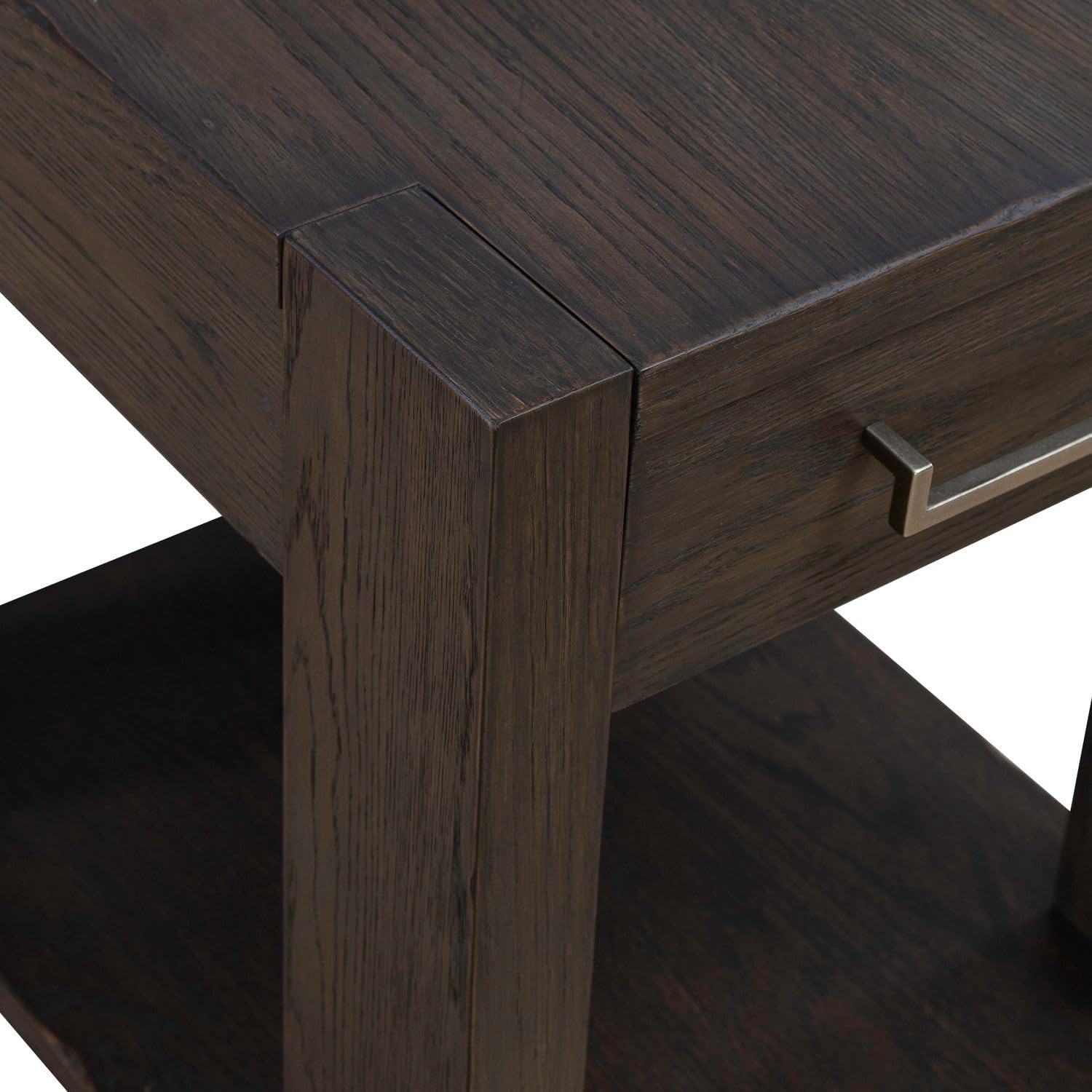 Liberty Furniture Lennox Hill Living Room Chairside Table - Bark