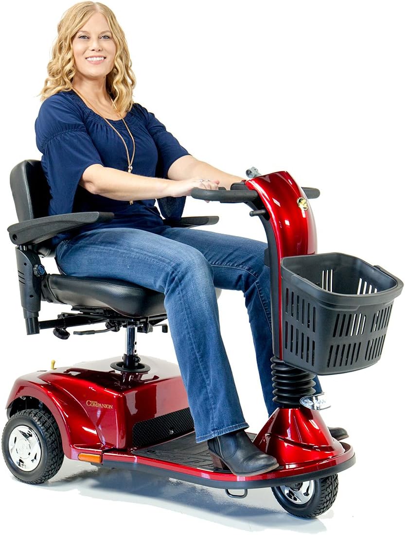 Golden Technologies Companion GC240 Golden Technologies 3-Wheel Midsize Scooter Red