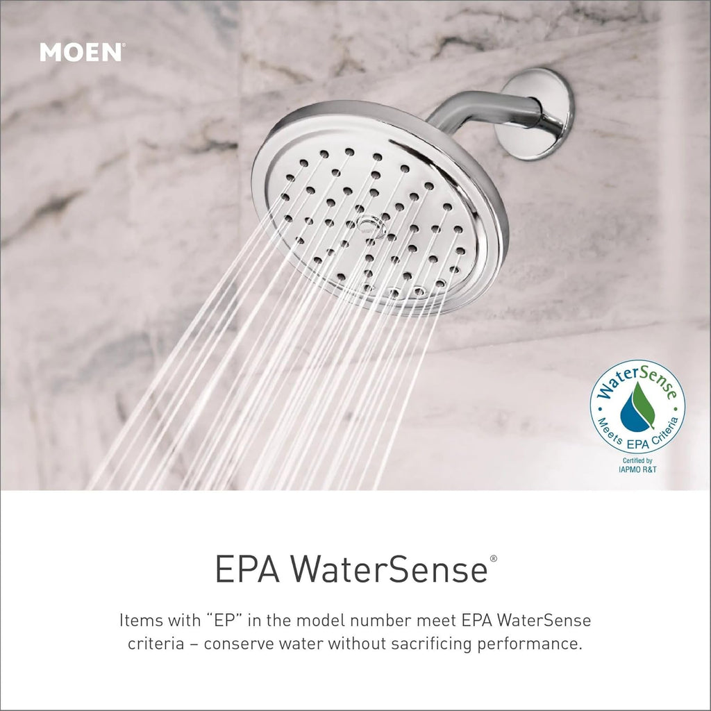 Moen UT2283EP Dartmoor M-CORE 2-Series 1-Handle Tub and Shower Trim Kit, Valve Required, Chrome