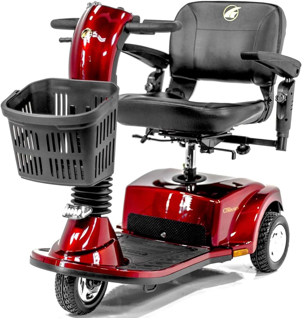 Golden Technologies Companion GC240 Golden Technologies 3-Wheel Midsize Scooter Red