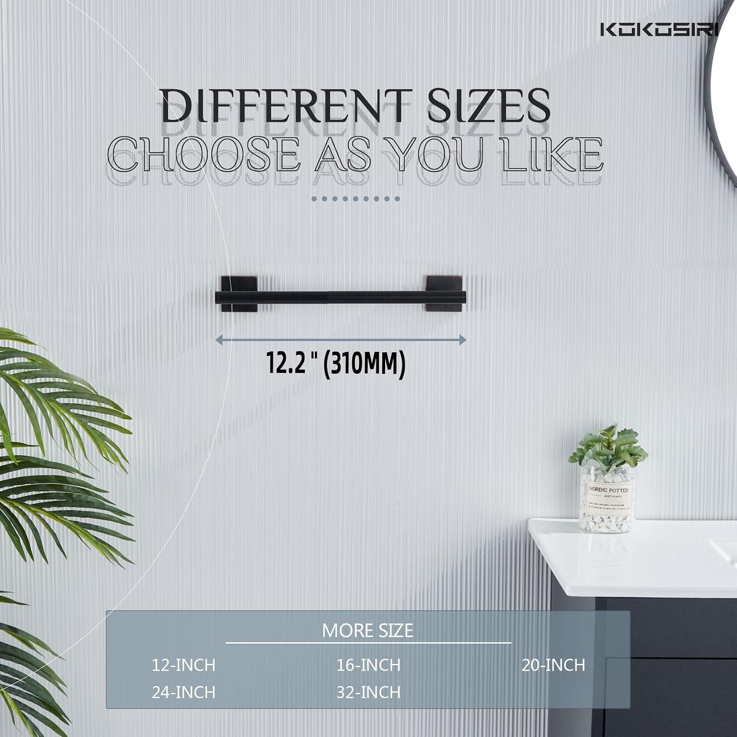 Toilet roll Holder 12 Inch Bathroom Towel Bars Toilet Paper Holder Roll Stainless Steel Wall Mount Oil Rubbed Bronze