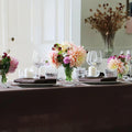 Huddleson Chocolate Brown Linen Tablecloth 66x126 Luxury Italian Linen Rectangle Rectangular Table Cloth Sewn in US