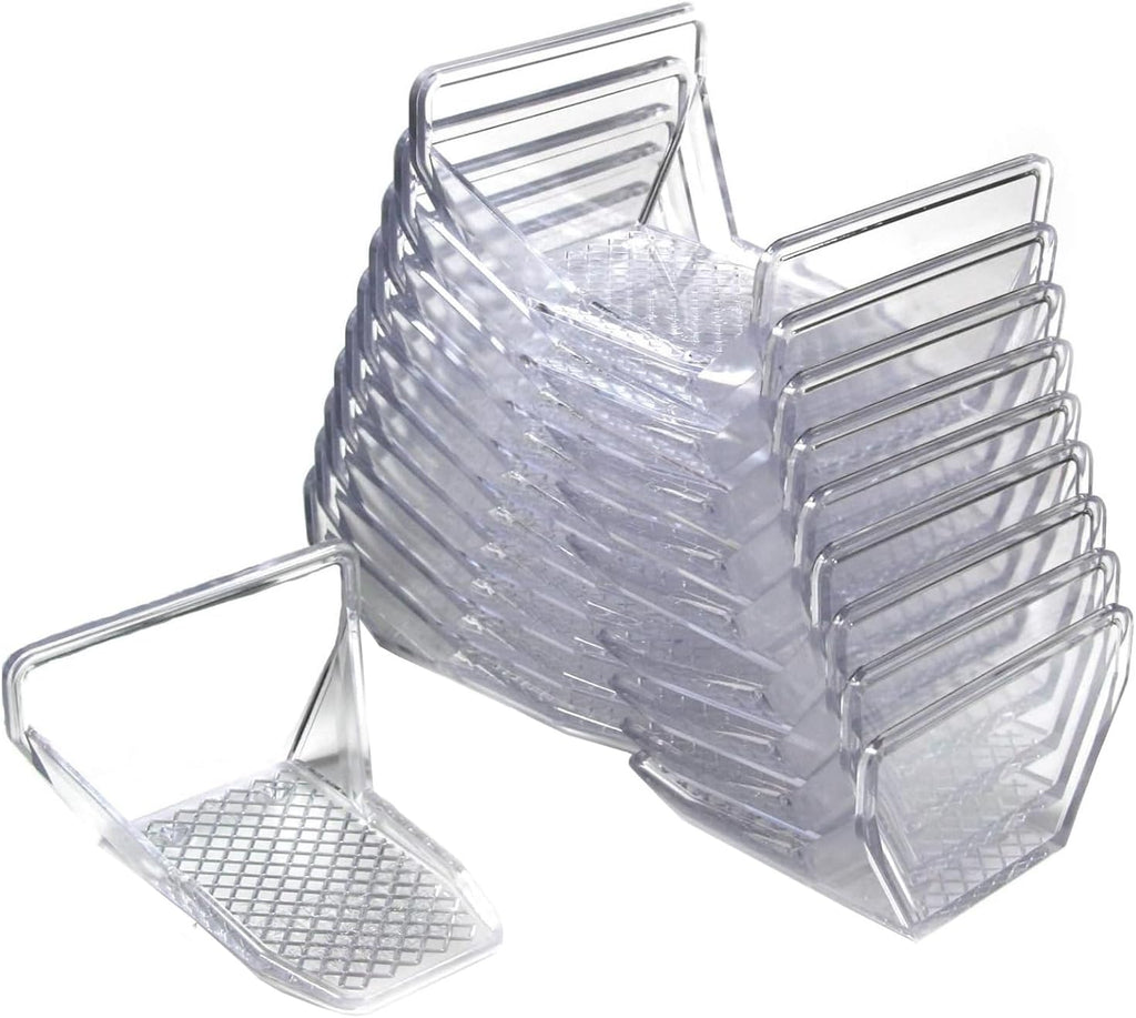 JSP Manufacturing Clear Plastic Alpine 25 Piece Jumbo Snow Guards (Snow Guards Only - No Mounting Hardware)