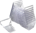 JSP Manufacturing Clear Plastic Alpine 25 Piece Jumbo Snow Guards (Snow Guards Only - No Mounting Hardware)