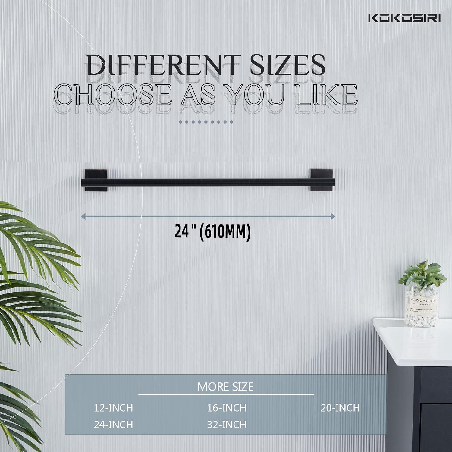 Toilet roll Holder 24 Inch Bathroom Towel Bars Toilet Paper Holder Roll Stainless Steel Wall Mount Oil Rubbed Bronze