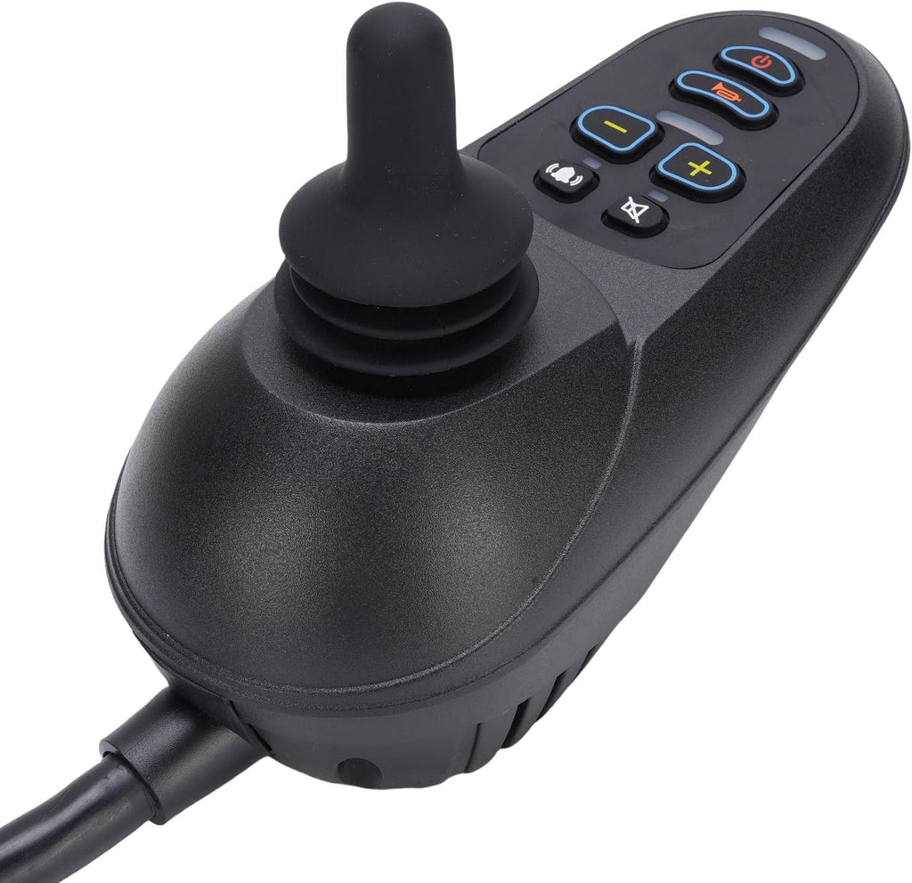 FTVOGUE Electric Chair Controller 50A Universal Joystick with Magnetic Brake Connector and Remote Control for Wheelchairs and Mobility Scooters