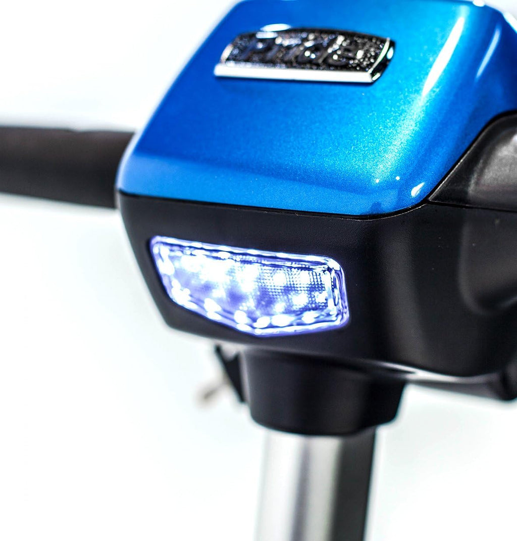 Revo 2.0 4-Wheel Pride Mobility Electric Scooter S67 + Challenger Folding Rear Basket J950