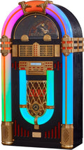 Arkrocket Full Size Jukebox Vinyl Record Player Bluetooth USB SD CD Player Radio Retro Turntable Classic Jukebox… (Saturn V - Elvis 68)