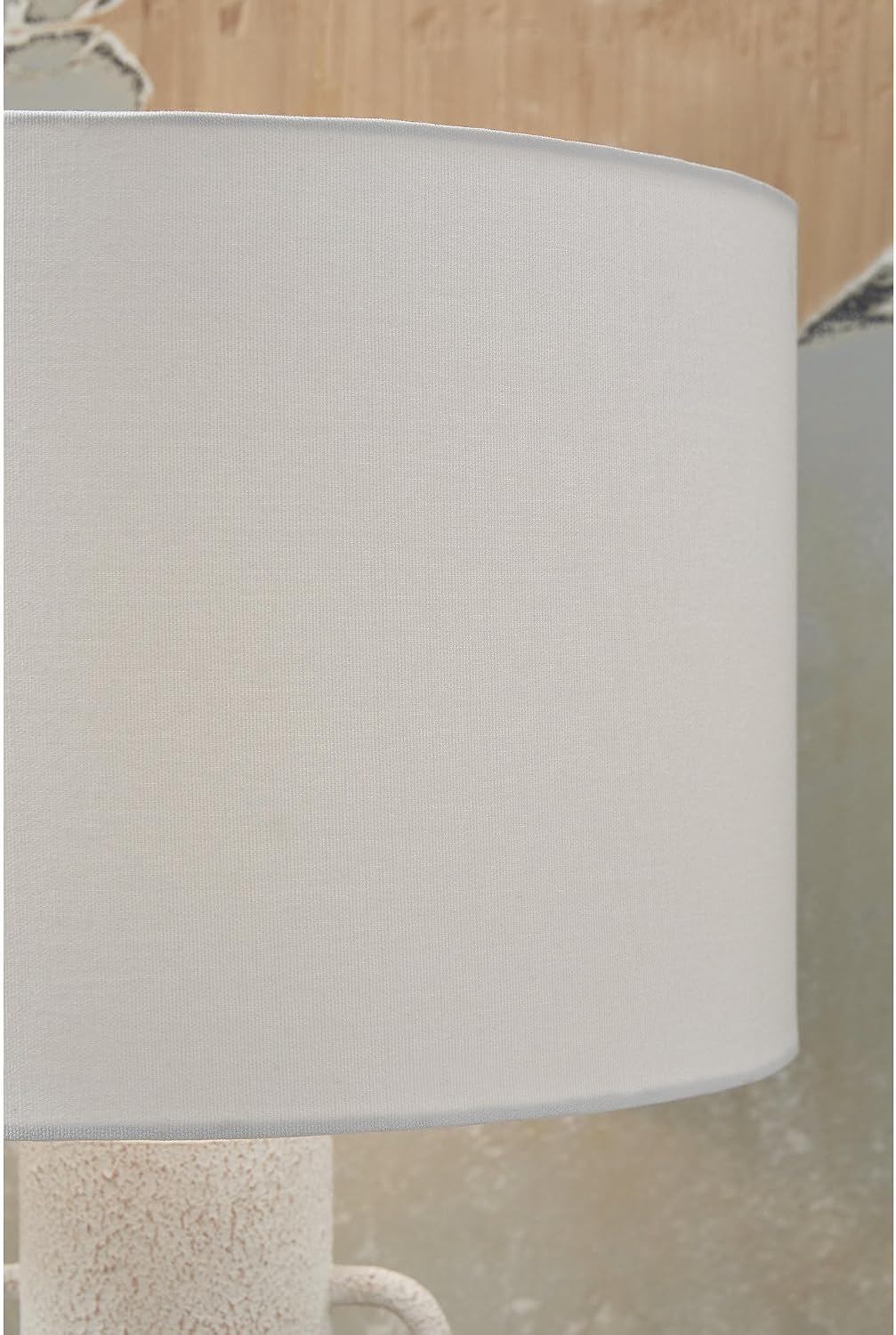 Signature Design by Ashley Perringhill Contemporary Metal Table Lamp with 3-Way Switch, White