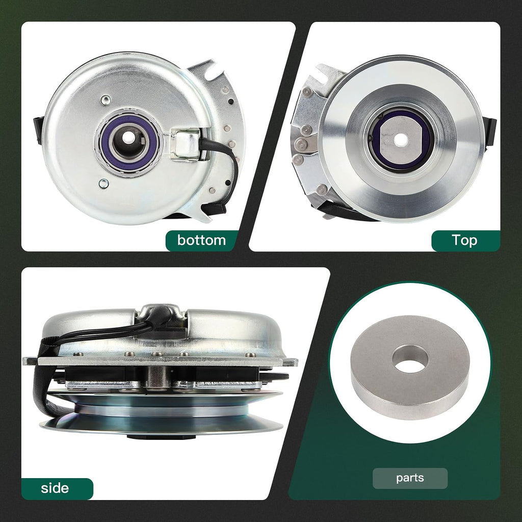 ACEBRI PTO Clutch for Bad Boy: 070-1000-00, for Bad Boy 2015 2016 2017, for Bad Boy ZT Elite (2013-2016), CZT Elite (2014-2015) Clutch, for Warner: 5218-220 5218-221 350 Mower Clutch, 5100084 S SM