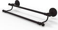 Allied Brass QN-72/18 Que 18 Inch Double Towel Bar, Oil Rubbed Bronze