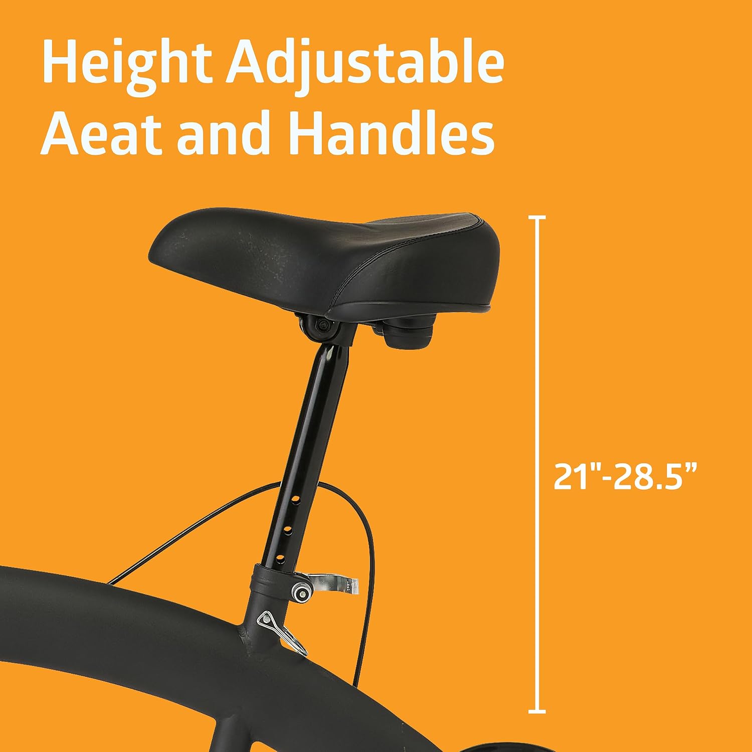 Medline Manual Seated Mobility Scooter Knee Walker, 8' Wheels, 300 lbs. Capacity, Black- for Leg & Foot Injuries, Crutch Alternative, 1 Ct.