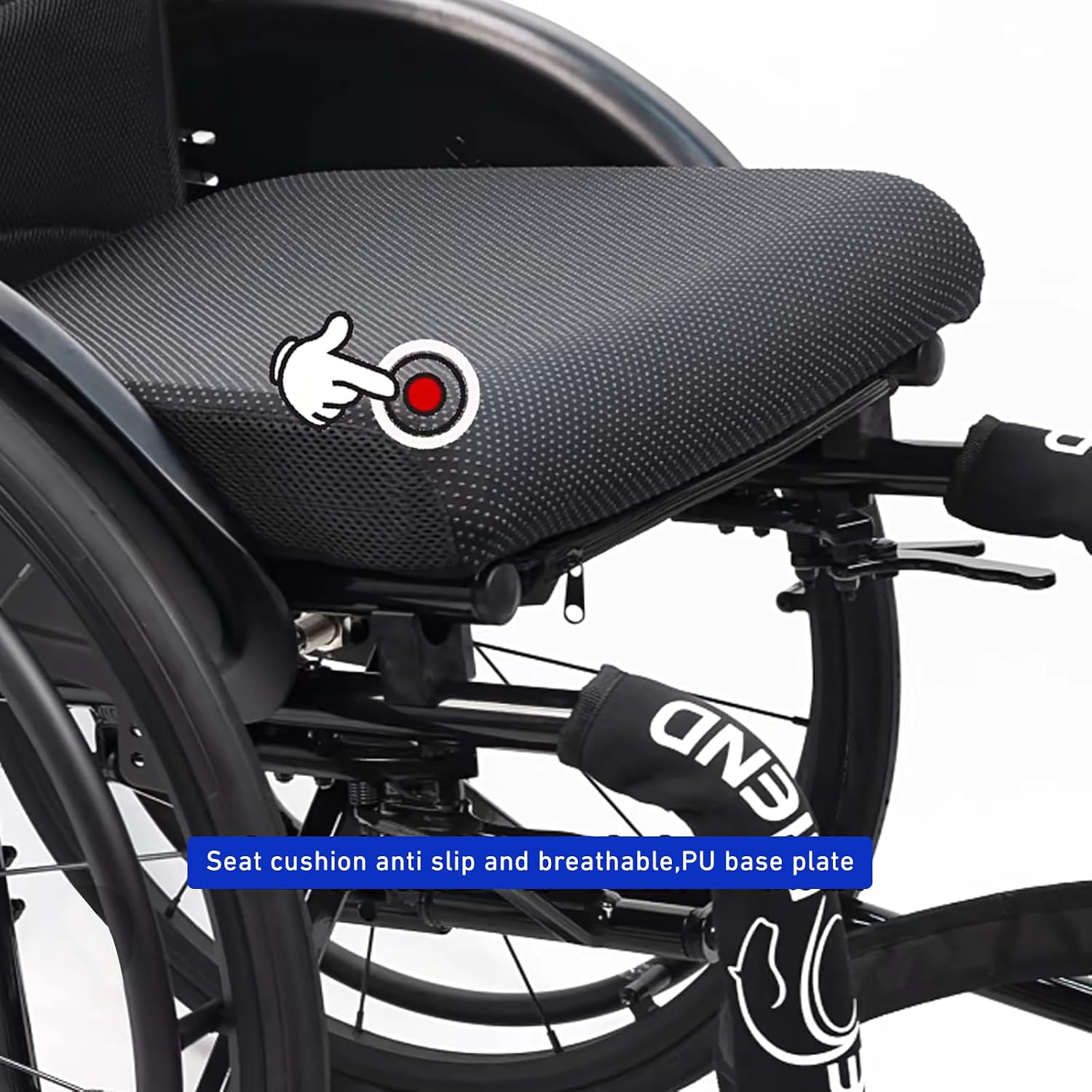 Light Wheelchair,Folding Wheelchair For Adults,Lightweight Foldable Wheelchair,Aluminum Alloy Wheelchair,Compact Wheelchair,Sports Folding Transport Wheelchair,All - Terrain Wheelchair(Size:34cm/13.4i