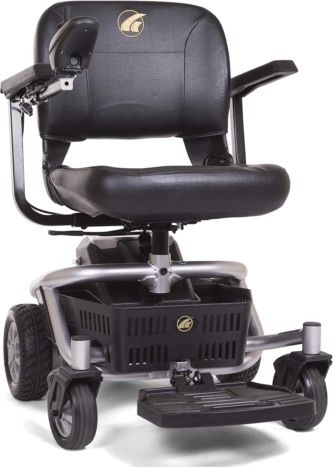 LiteRider Envy Lightweight Compact Power Chair for Mobility with Large 20' Seat - Disassembles for Travel - Fun to Drive Electric Wheelchair - GP162 by Golden Technologies