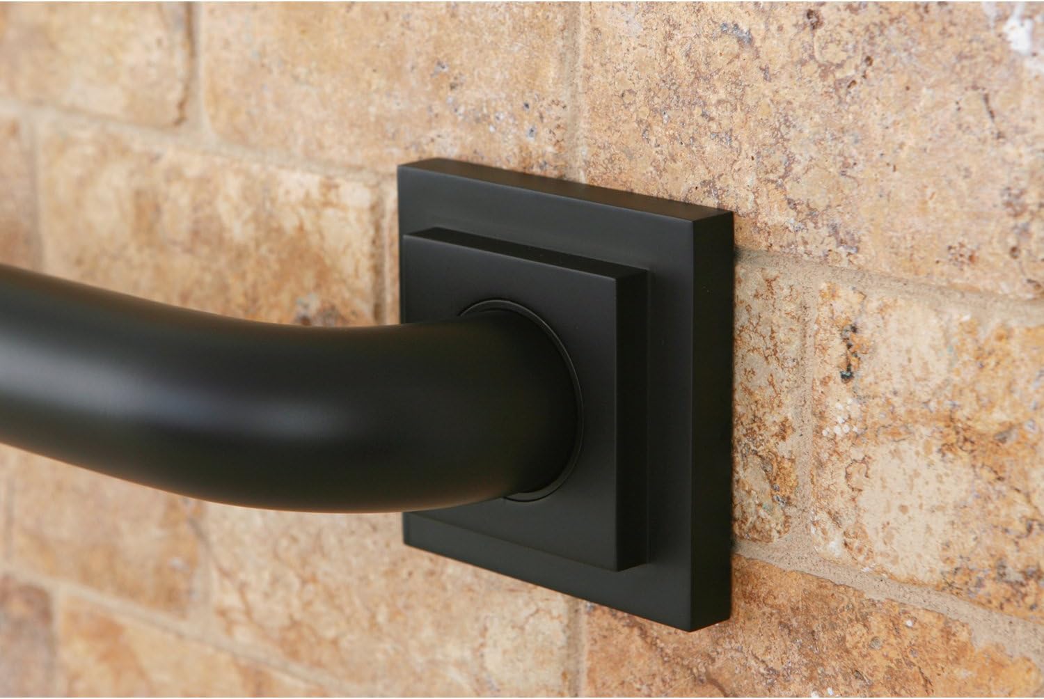 Kingston Brass DR614245 Designer Trimscape Claremont Decor 24-Inch Grab Bar with 1.25-Inch Outer Diameter, Oil Rubbed Bronze