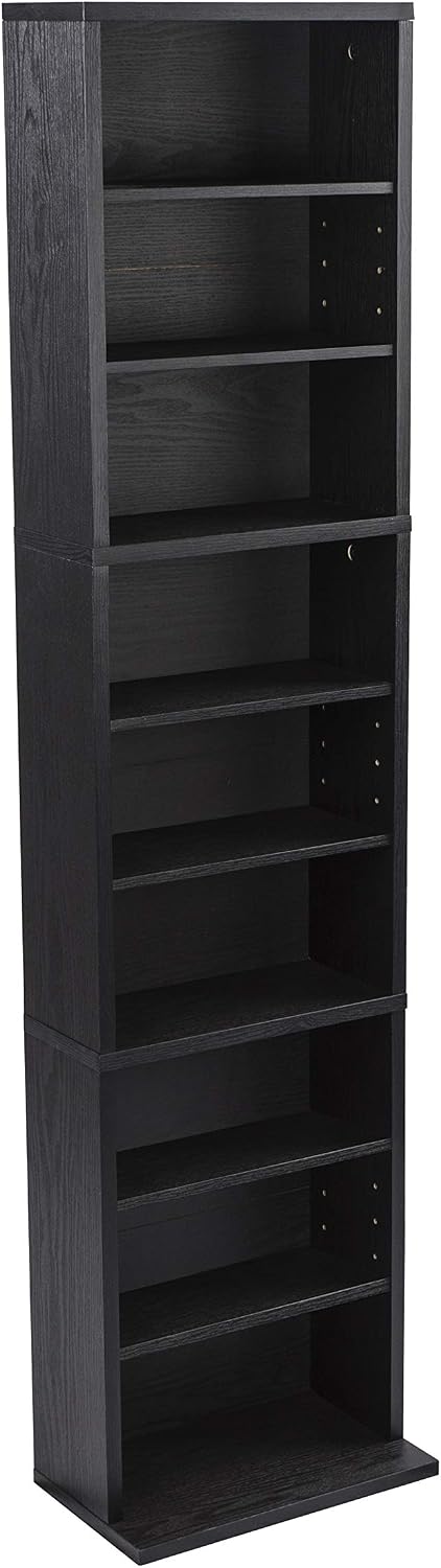 Atlantic Herrin Adjustable Media 261 Ebony Cabinet