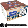 Jake Sales #14 X 2-1/2' Heavy Duty Black Timber/Log/Landscaping Wood Screws - Exterior Coated Heavy Duty Screws. 1 x Full Box - 1,000 Screws