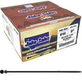 Jake Sales #14 X 9 Heavy Duty Black Timber/Log/Landscaping Wood Screws - Exterior Coated Heavy Duty Screws. 1 x Full Box - 300 Screws