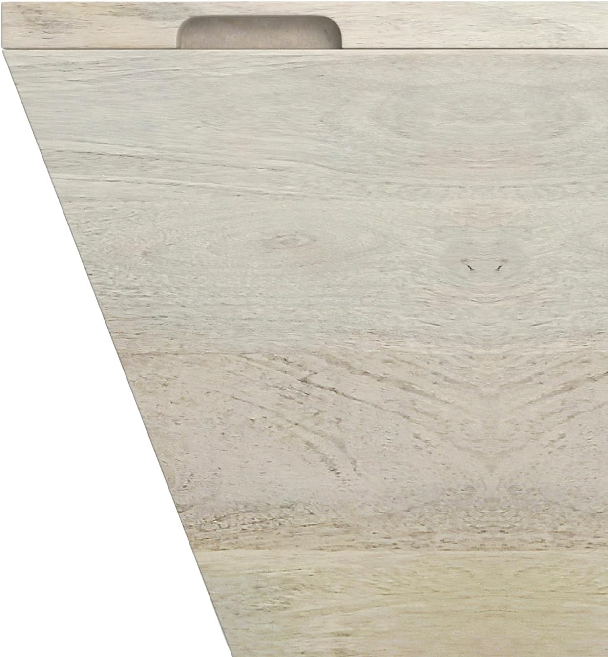SIMPLIHOME Abba 36-inch Wide Solid Mango Modern Lift Top Square Coffee Table with Dual Lift Panels and 2 Storage Compartments in White Wash for Living Room