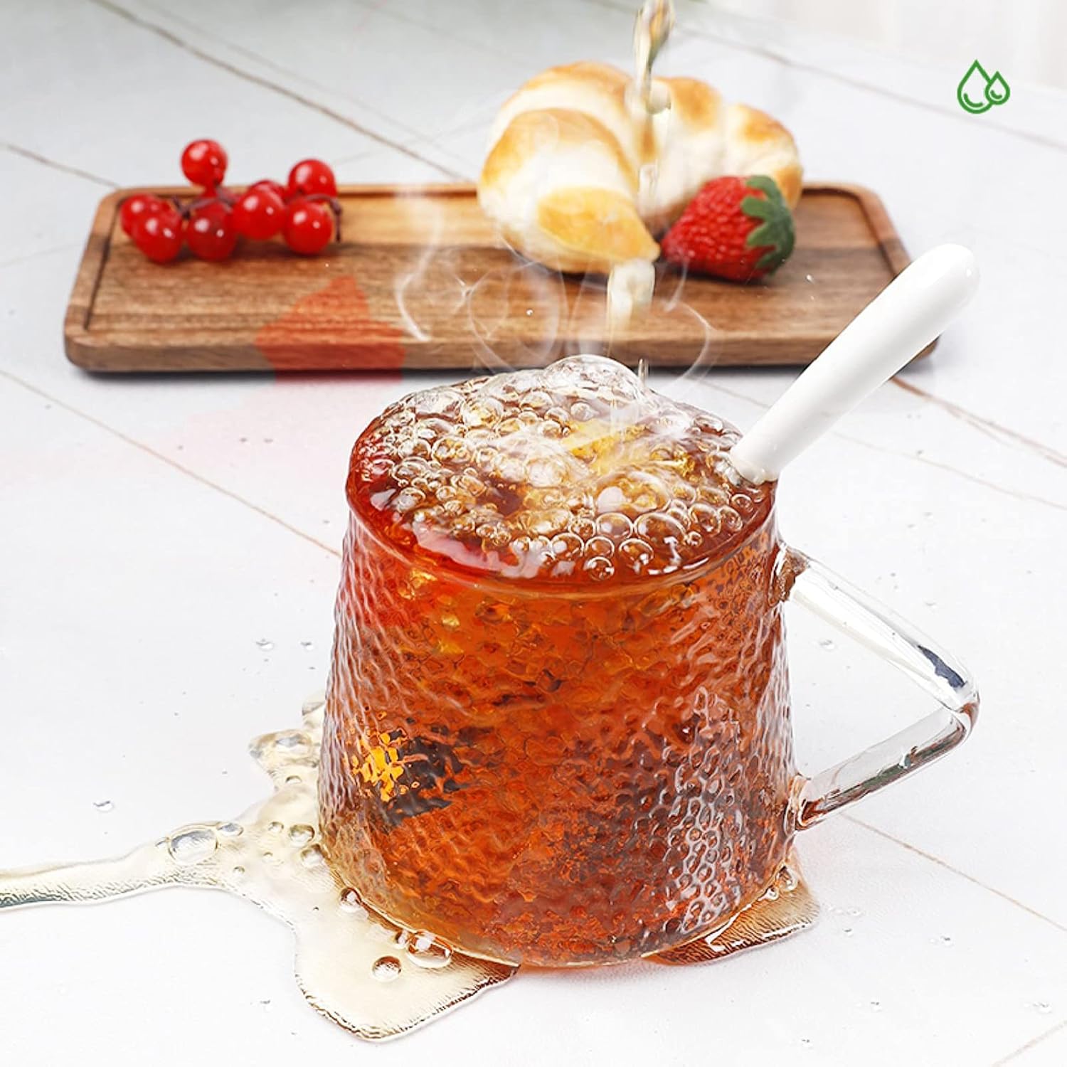 Clear Table Cover Protector,Plastic Tablecloth for Dinning Table,Waterproof Tablecloth,Frosted Transparent Round Tablecloth,for Coffee Table,Writing Desk (95in)
