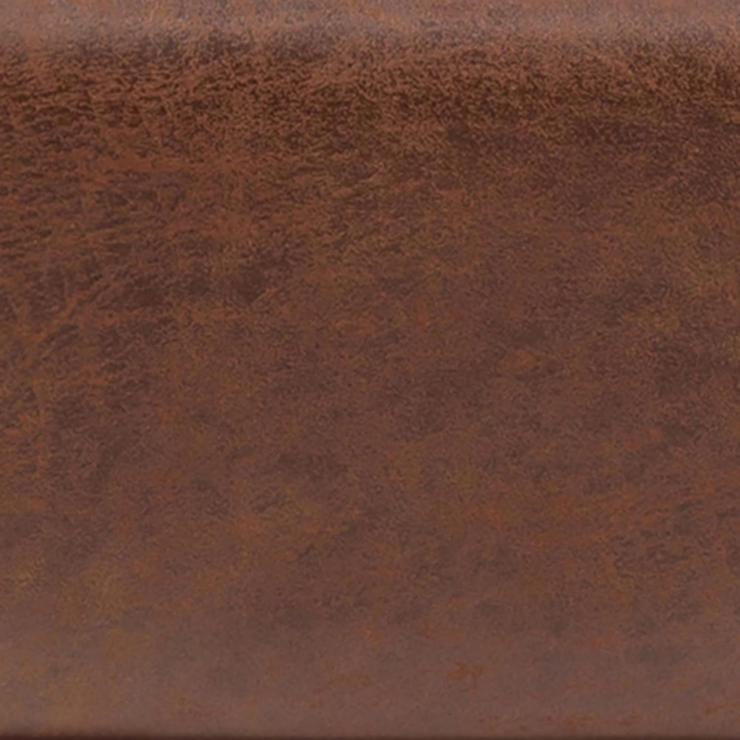 SIMPLIHOME Owen XL Square Coffee Table Storage Ottoman - 40 inch Wide Upholstered Vegan Leather Lift-Top Ottoman in Distressed Saddle Brown, Mid-Century Modern Ottoman for Living Room with Storage