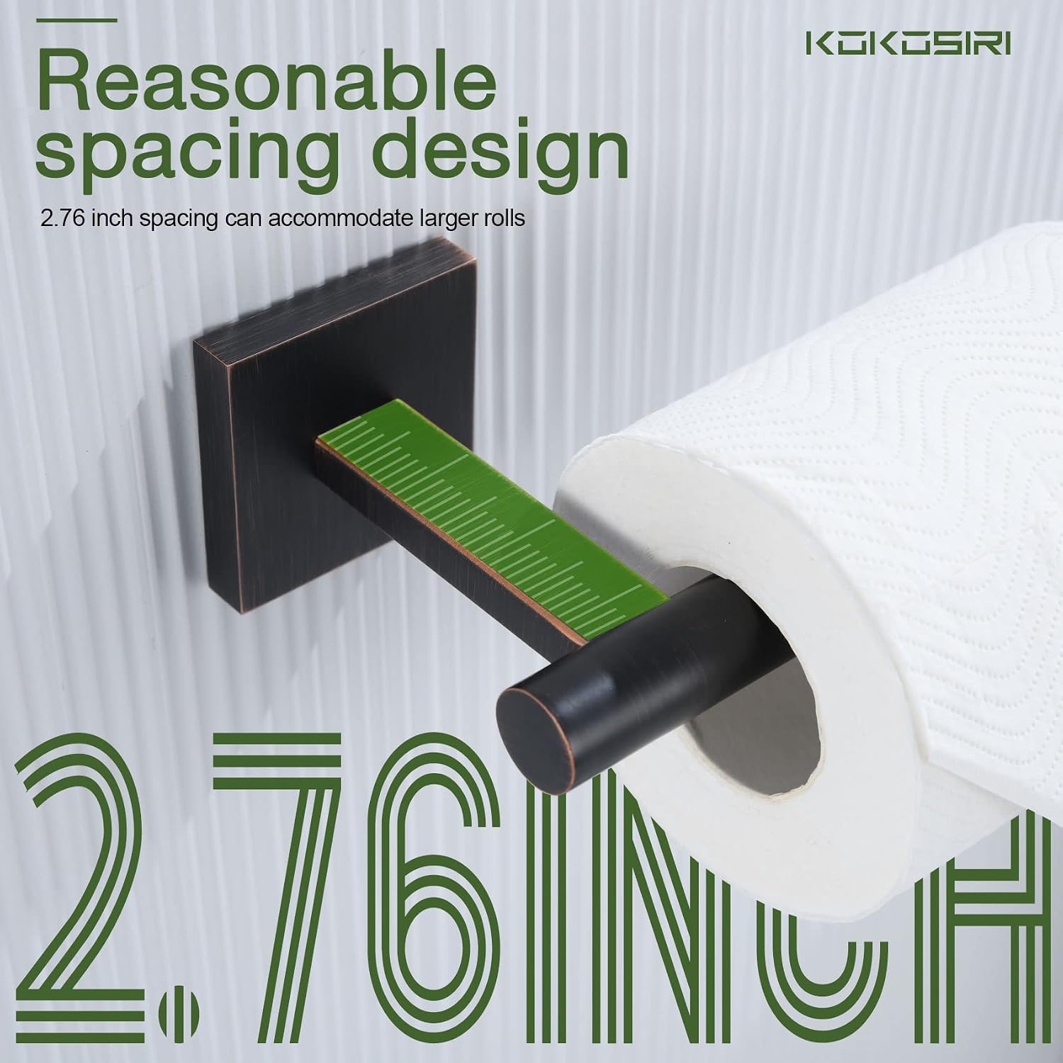 Toilet roll Holder 24 Inch Bathroom Towel Bars Toilet Paper Holder Roll Stainless Steel Wall Mount Oil Rubbed Bronze