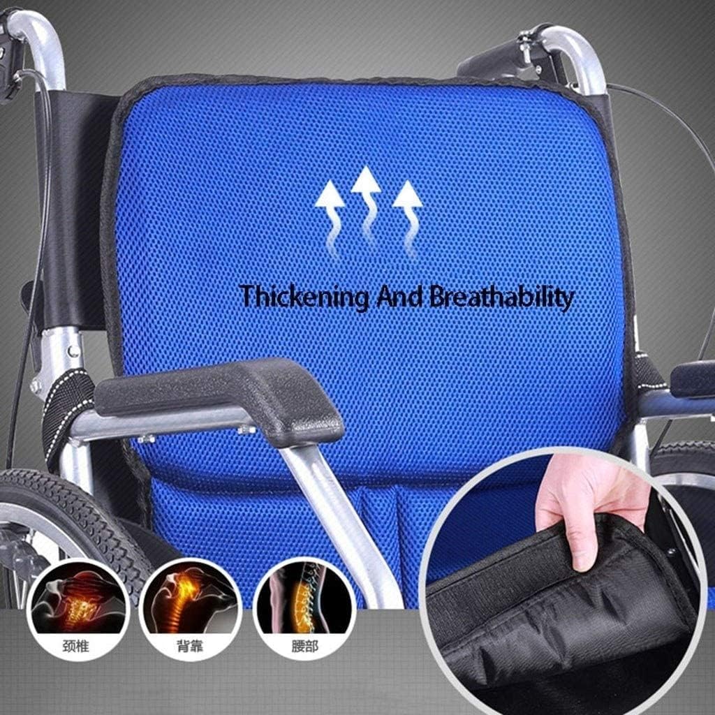 Self-Propelled Foldable Manual with Removable Backrest Double Brake Adjustable Foot Pedal Push Scooter for Disabled/Elderly