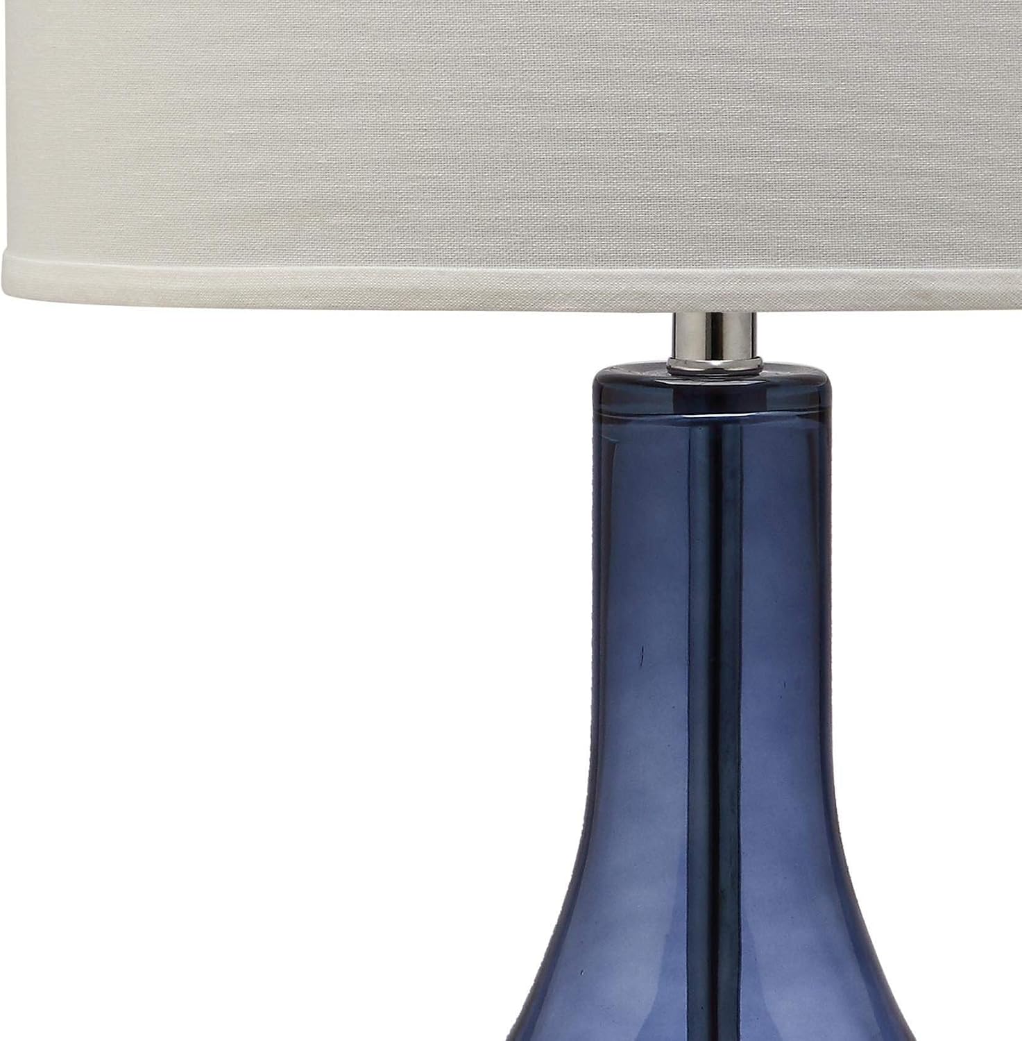 SAFAVIEH Lighting Collection Mercury Light Blue Glass 35-inch Bedroom Living Room Home Office Desk Nightstand Table Lamp (LED Bulb Included)