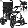 [2026 Upgrade] Hassky Electric Wheelchair for Adults Foldable, 15 Miles Range Motorized Wheelchair, All Terrain Power Wheelchairs for Seniors Supports Up to 350 lbs Black
