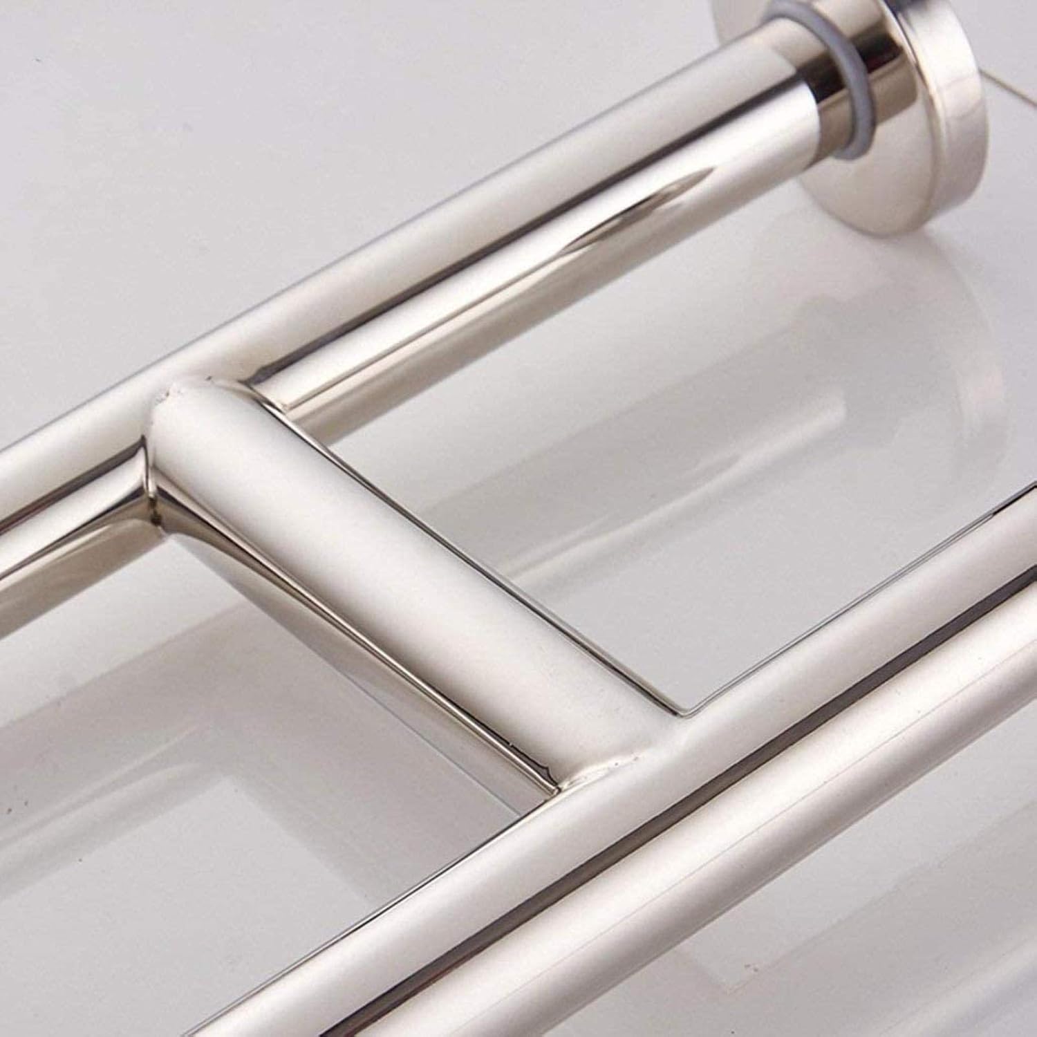 Bath Handle Towel Rail U Type Grab Rails Anti-Slip Polished Chrome Safety Support Rail Grab Bar Disability Aid Hold for Toilet/Shower Bathroom