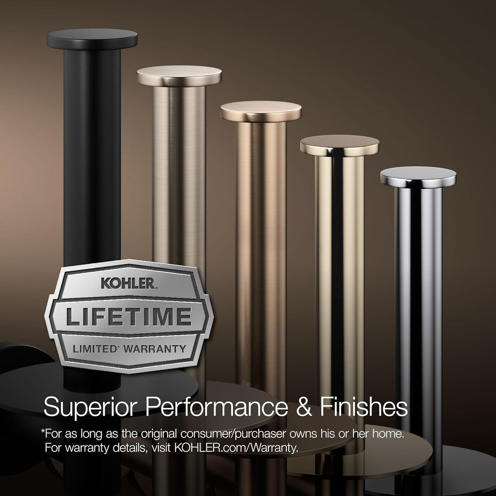 Kohler 27062-BV Occasion® 24' Double Towel bar, Vibrant Brushed Bronze