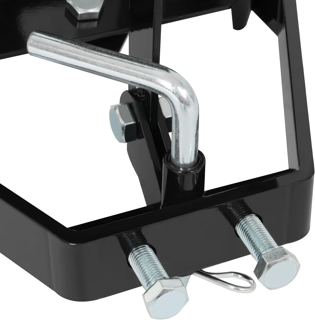 KUAFU Sleeve Hitch Compatible with Husqvarna Cub Cadet Craftsman MTD Garden Lawn Mower Tractors Replacement for 585607901 Steel Powder Coated Black