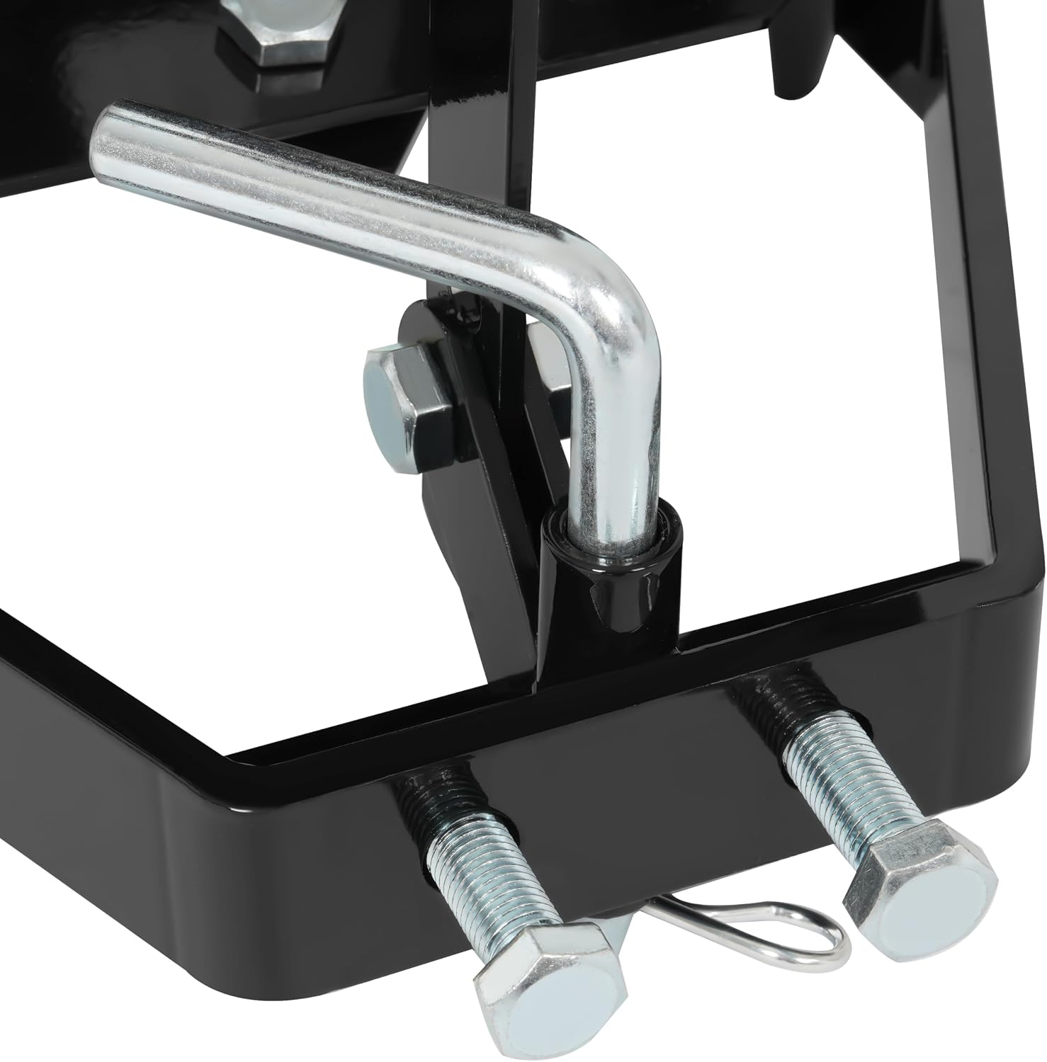 KUAFU Sleeve Hitch Compatible with Husqvarna Cub Cadet Craftsman MTD Garden Lawn Mower Tractors Replacement for 585607901 Steel Powder Coated Black