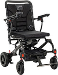 Pride Mobility Jazzy Carbon Power Chair - Electric Wheelchair for Adults, 300 Lbs Weight Capacity, 12 Ah Battery, Black, 17'x17' Black Foam Seat