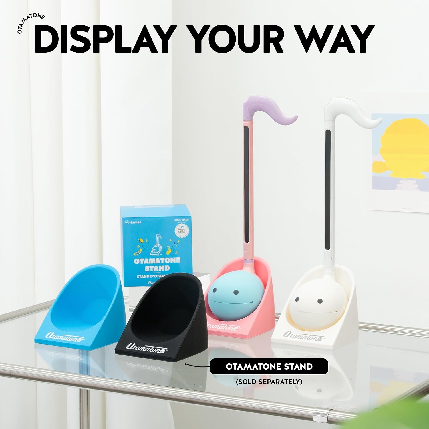 Otamatone Japanese Electronic Musical Instrument Portable Music Synthesizer from Japan by Maywa Denki Studio Award Winning, Educational Fun Gift for Children, Teens & Adults - Black (Set of 3) [Eng]
