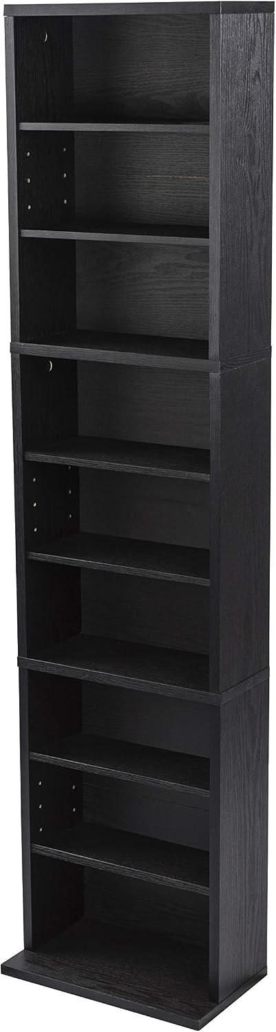 Atlantic Herrin Adjustable Media 261 Ebony Cabinet