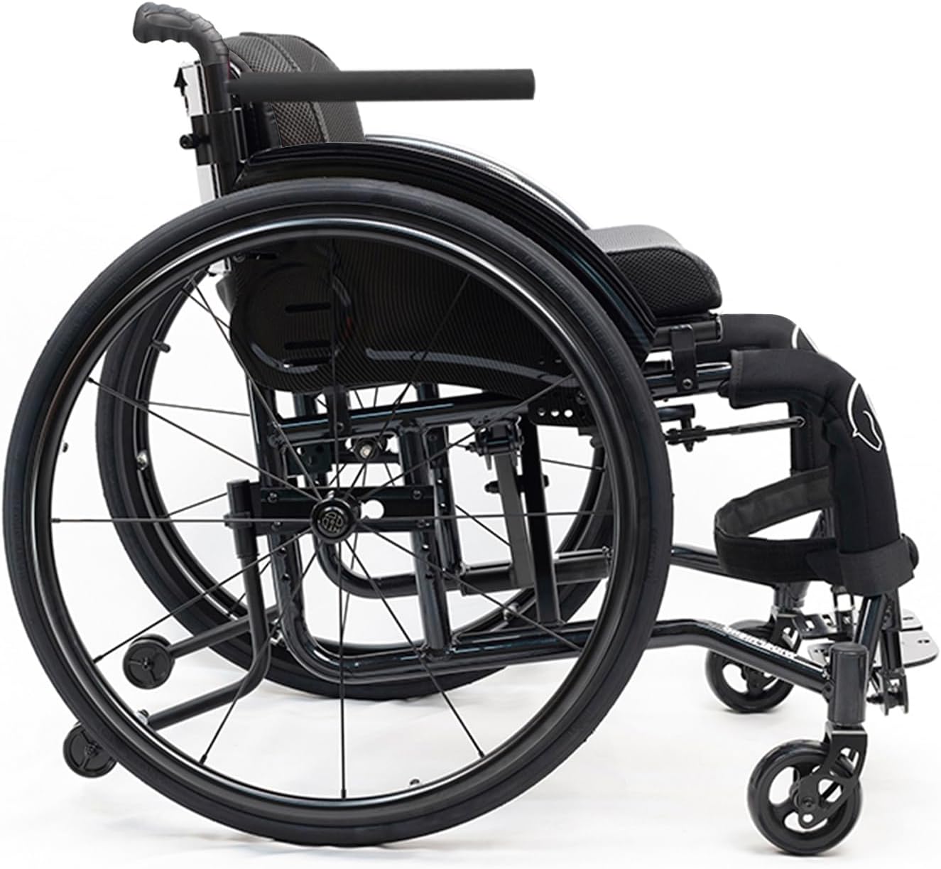 Folding Lightweight Sports Wheelchair,Foldable Wheelchair,Transport Wheelchair,Aluminum Alloy Wheelchair,Portable Wheelchairs,Anti-Tip Wheels Wheelchair,with Handbrakes Handrail(Green,42cm/16.5in)