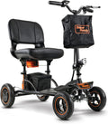 SuperHandy Explorer Mobility Scooter – 4-Wheel, 500W Brushless Motor, 48V Battery, 350 lbs Capacity, 5 mph, Lightweight Aluminum Frame, Patent Pending