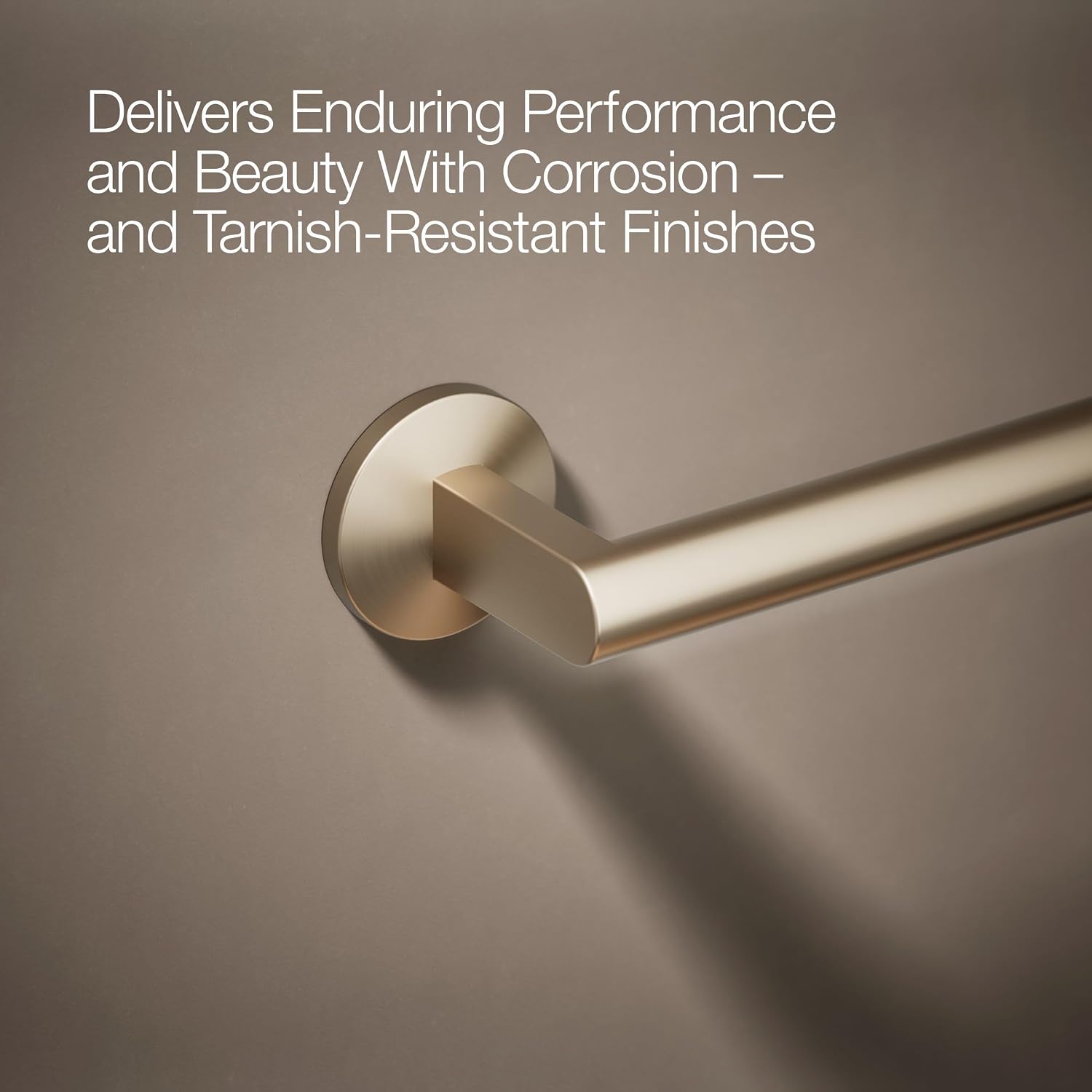 Kohler 78373-BV Components® 24' Towel bar, Vibrant Brushed Bronze