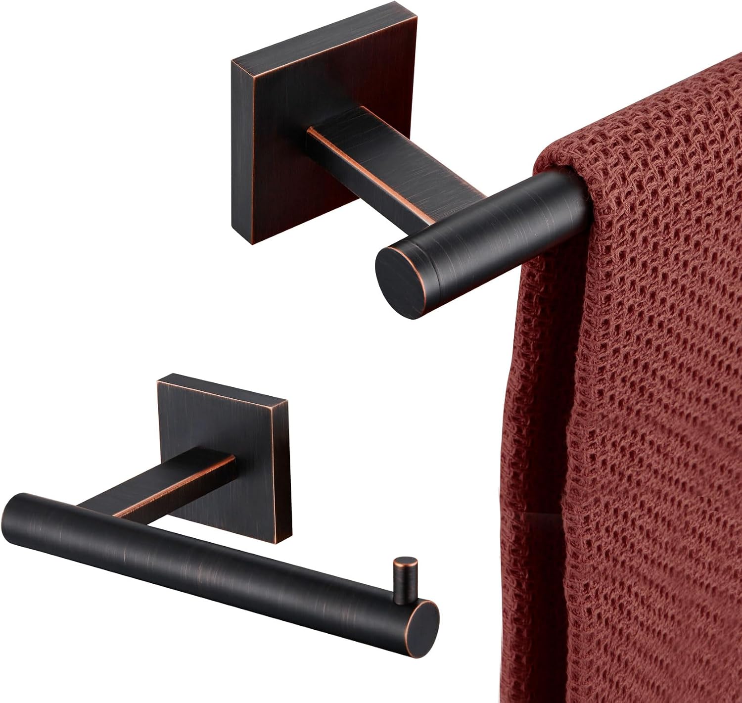 Toilet roll Holder 12 Inch Bathroom Towel Bars Toilet Paper Holder Roll Stainless Steel Wall Mount Oil Rubbed Bronze