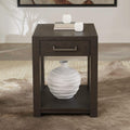 Liberty Furniture Lennox Hill Living Room Chairside Table - Bark