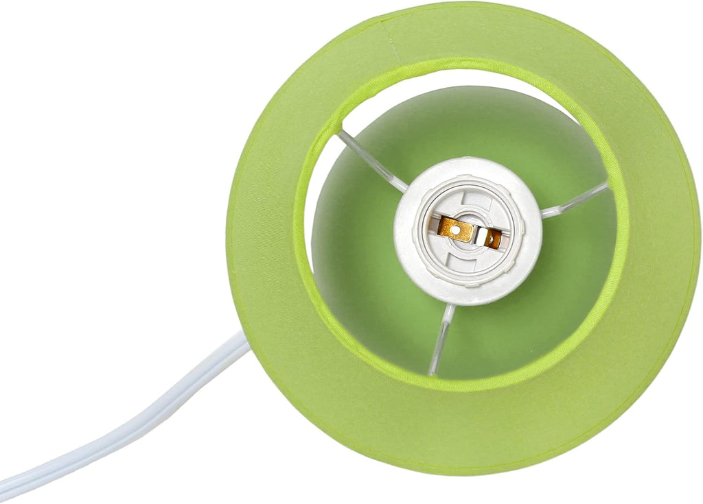 Simple Designs LT2008-GRN Mini Ceramic Globe Table Lamp, Green (Pack of 18)